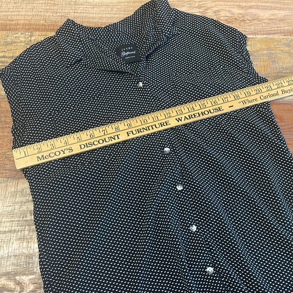 Jachs Girlfriend Top women’s size Large preppy button up - Picture 7 of 9